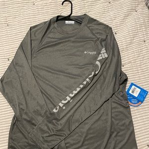 Columbia PFG grey long sleeve shirt NWT